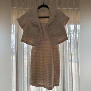 Thirty Three LA Tweed Dress and Short Sleeve Cropped Jacket Set